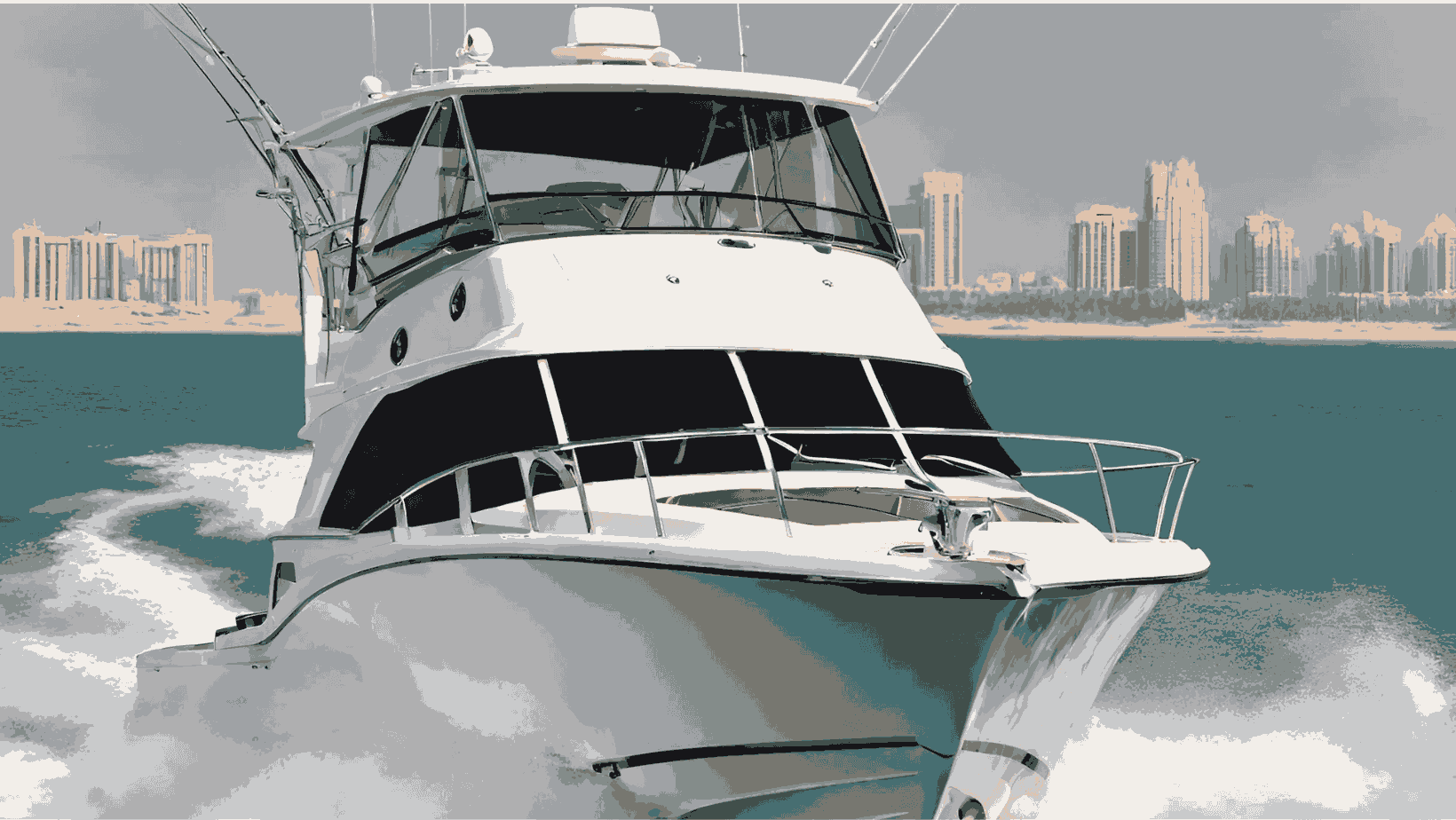 The 33 Feet Luxury Sport Fishing Boat