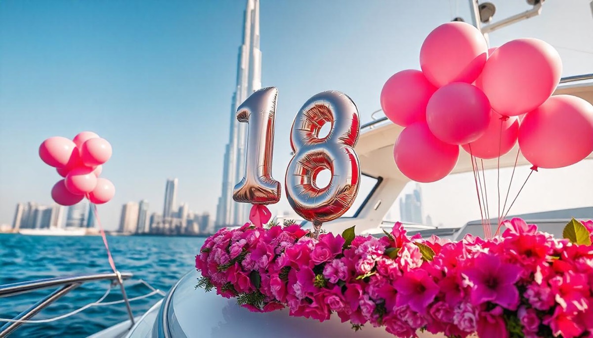 Yacht Birthday Party Dubai